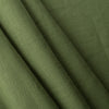 Olive Green 100% Linen Fabric, Lightweight, Perfect for Stylish Top Wears and Loose Clothing