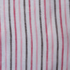 Blush & Cocoa Stripe 100% Linen Fabric