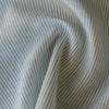 Pastel Mint Stripes 100% Linen Fabric