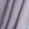 Lilac Bloom Yarn-Dyed Linen Silk Blend Fabric – handwoven linen & Eri silk, medium-weight upholstery fabric (315 GSM)