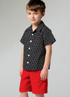 McCall's Sewing Pattern M6972 for men’s and boys’ shirt, shorts, and pants, beginner-friendly design