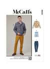 McCall's Men's Jacket, Shorts, and Pants Sewing Pattern M8393