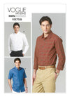 Vogue Men’s Button-Down Shirts Sewing Pattern V8759