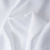 Classic White Linen Fabric - 100% European Flax, Lightweight & Pure White