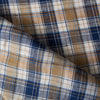 Lightweight Multi Colour Plaid 100% Linen Fabric with a soft handle and fine drape, perfect for stylish and comfortable creations