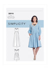 Simplicity Sewing Pattern S8910 for Misses' Dresses with length and sleeve variations