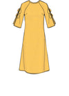 Simplicity Sewing Pattern S8909 for Misses' dresses in lightweight linen, crepe & silky fabrics