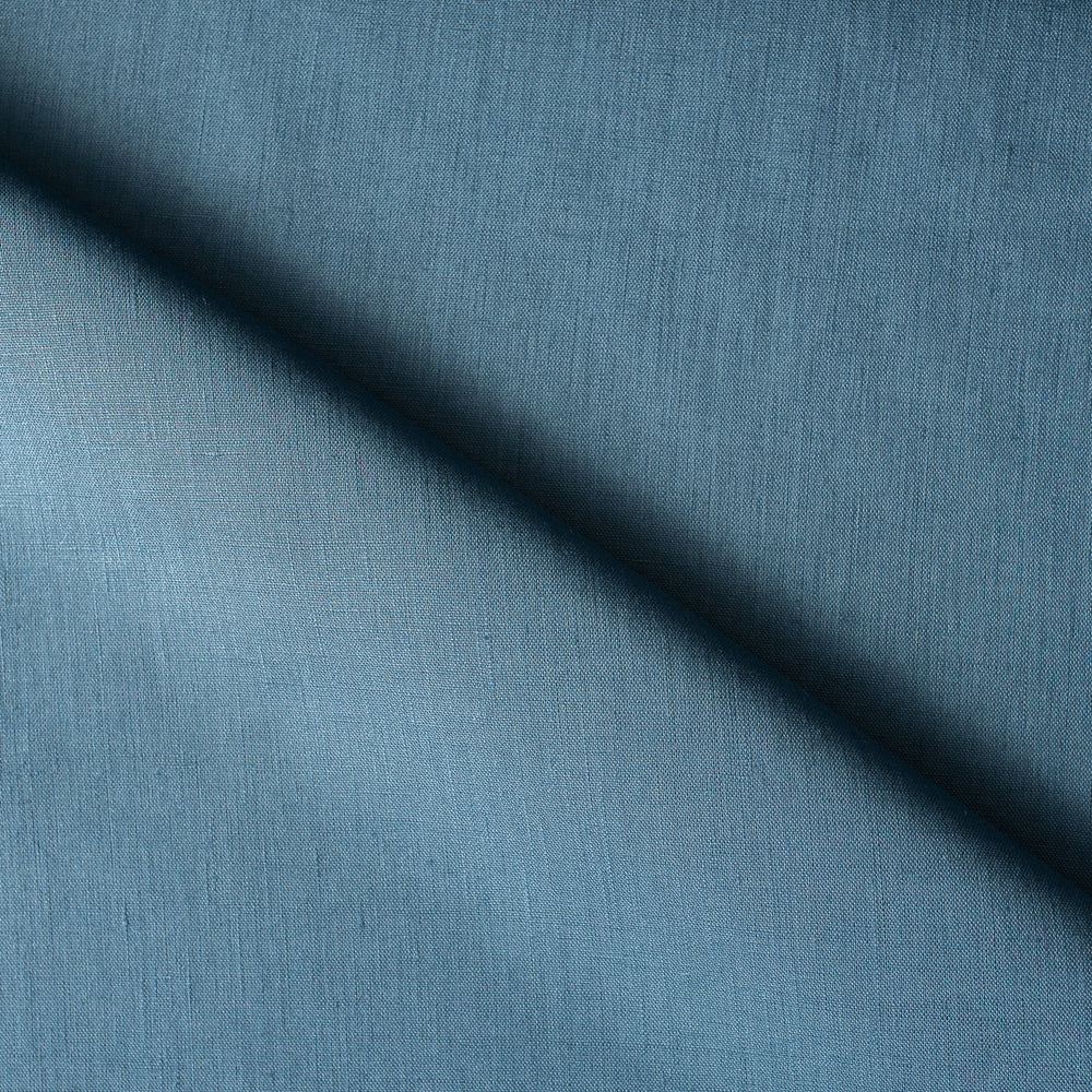 Steel Blue 100% Linen Fabric | Luxurious & Versatile – de Linum