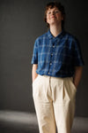 The All State Sewing Pattern – vintage-inspired boxy short-sleeve shirt with patch pocket