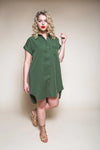 Kalle Shirt + Shirtdress Pattern