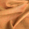 Rich-colored Mexican Fiesta linen fabric with a unique red, orange, and green weave